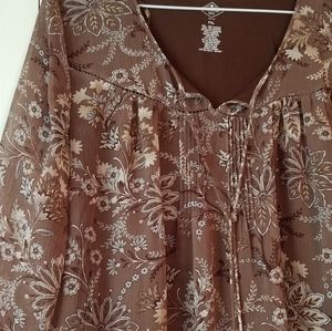 Long sleeve blouse, EUC